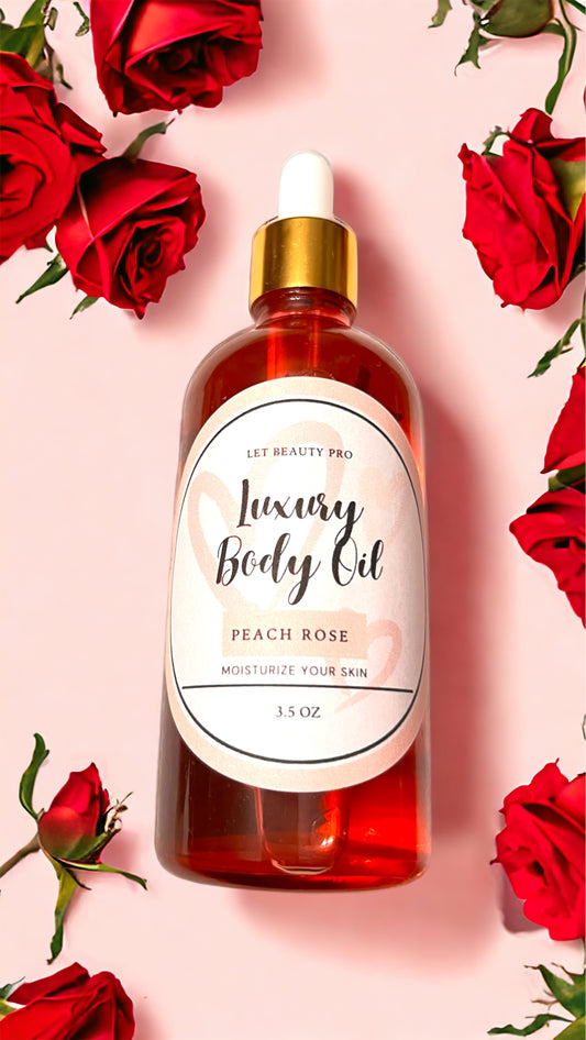 Peach Rose Luxury Body Oil